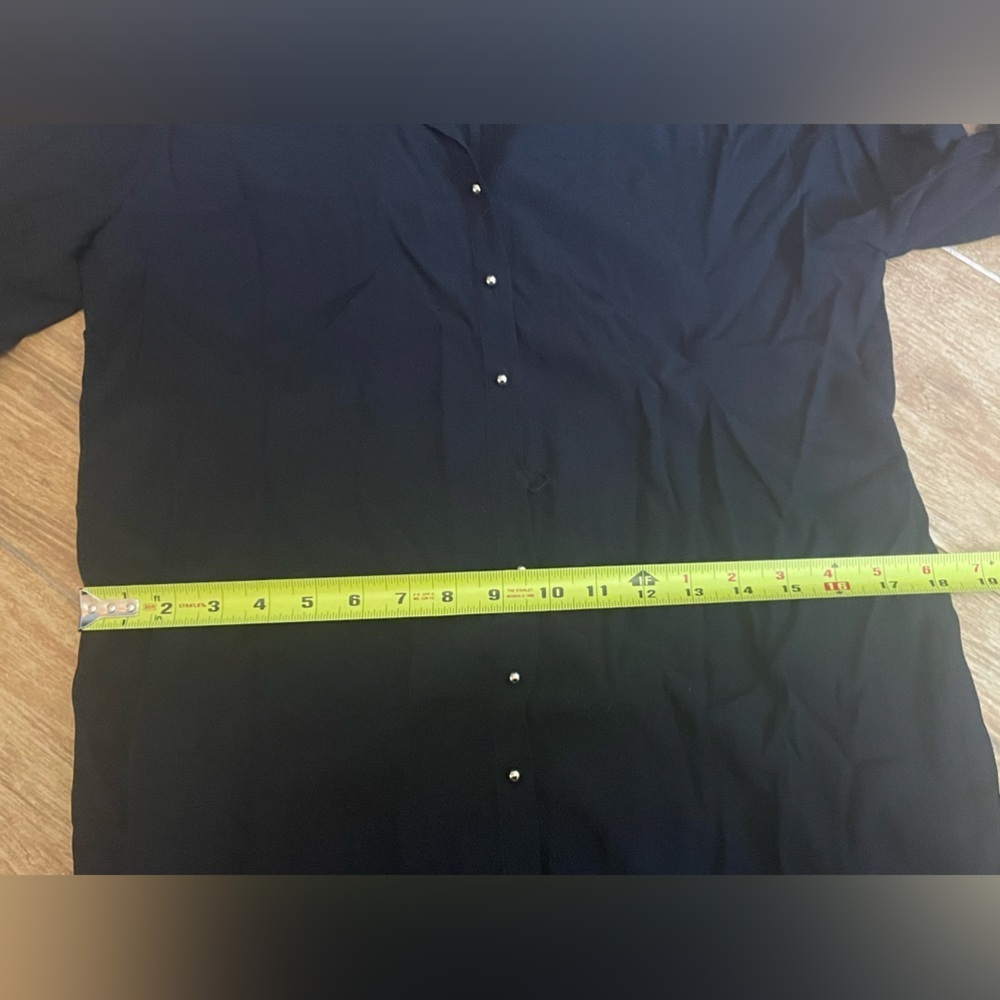 1 State shirt dress.  Black.  Comes with liner/slip. - Picture 9 of 10